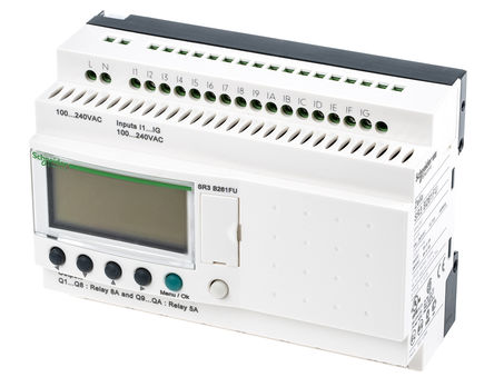 Schneider Electric - SR3B261FU - Schneider Electric Zelio Logic 2 ϵ SR3B261FU ߼, 16 x , 10 x , 100  240 V		