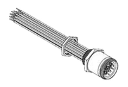 Brad - 130015-0109 - Brad 130015 ϵ 1300150109 IP67 M12 ͷ  ն˽ͷ ͷ , 2 A 300 V /ֱ, 18 AWG22 AWG		