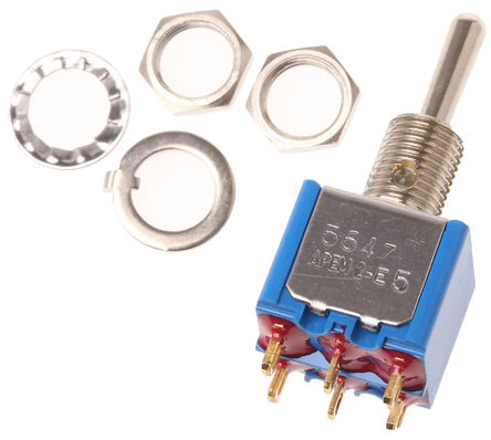 Apem - 5647CDB - Apem DP л 5647CDB, (On)-Off-(On), 400 mA @ 20 V		