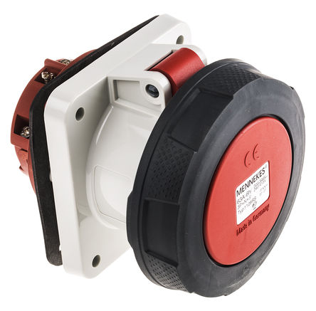 Mennekes - 1128A - Mennekes SoftCONTACT ϵ ɫ 5P ҵԴ 尲װ  1128A, 63A, 400 V, IP67		