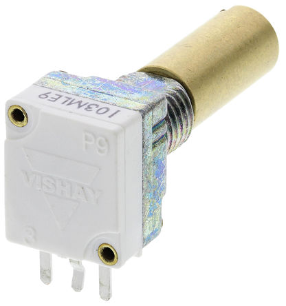 Vishay - P9A1R100FISX1103ML - Vishay P9A ϵ 10k ±20%  ϵλ P9A1R100FISX1103ML, 0.05W, 6 mm ֱ, ±1000ppm/°C, 尲װͨף		
