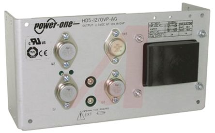 BEL POWER SOLUTIONS INC - HD5-12/OVP-AG - BEL POWER SOLUTIONS INC ʽ ǶʽԵԴ HD5-12/OVP-AG, 100  264V ac, 5V, 12A, 60W, 45%Ч		