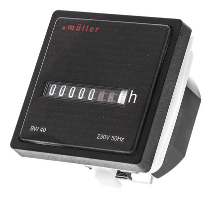 Muller - BW 40.28 230V - Muller BW40 ϵ 0  99999 Сʱ BW 40.28 230V, 0.01Hȷ, ѹ		