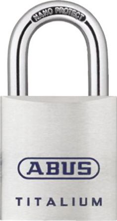 ABUS - 80TI/45 KA8011 - Abus 80TI/45 KA8011 ͬ ɫ Titalium ʴ, 8mm 		