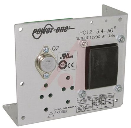 BEL POWER SOLUTIONS INC - HC12-3.4-AG - BEL POWER SOLUTIONS INC ʽ ǶʽԵԴ HC12-3.4-AG, 100  264V ac, 12V, 3.4A, 40.8W, 55%Ч		