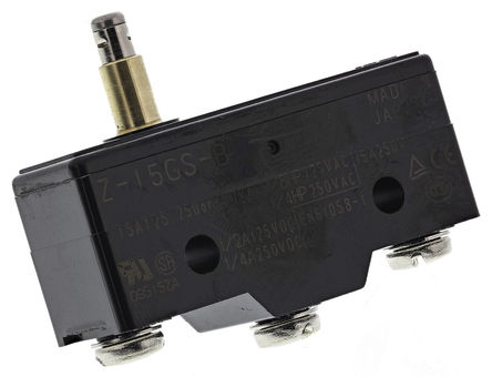 Omron - Z-15GS-B - Omron IP00 ȹ֬ ٶ λ Z-15GS-B, , SPDT, /, 500V		