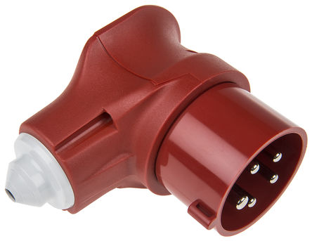 Mennekes - 3980 - Mennekes Vario TOP ϵ ɫ 5P ҵԴ ֱ °װ ͷ 3980, 16A, 400 V, IP44		