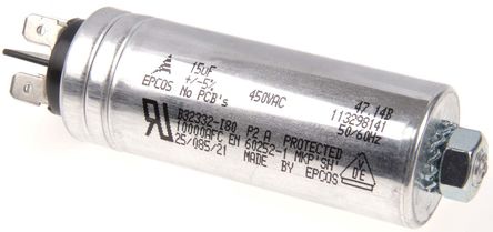 EPCOS - B32332I6156J080 - EPCOS B32332 ϵ 15F ۱ϩ (PP) B32332I6156J080, 5%, 450V , װ		