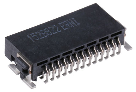 ERNI - 154764 - ERNI SMC ϵ 26· 1.27mmھ (2) ֱ PCB  154764, Ӷ˽, 氲װ		