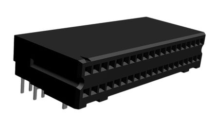 TE Connectivity - 5-103911-5 - TE Connectivity AMPMODU System 50 ϵ 2 40· ֱ 1.27mmھ ӡˢ·尲װ ӡˢ· 5-103911-5, Ӷ˽, ԰		