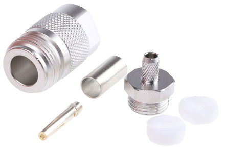 Telegartner - J01021H0097 - Telegartner J01021H0097 50 ֱ °װ N ͽͷ, , Ӷ˽, 0  11GHz, RG142 B/U, RG223/U, RG400/U		