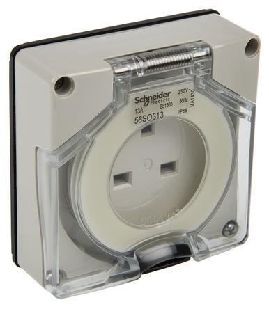Schneider Electric - 56SO313LEGY - Schneider Electric IP66 ɫ 3  13A  ҵԴ 56SO313LEGY, 250V		