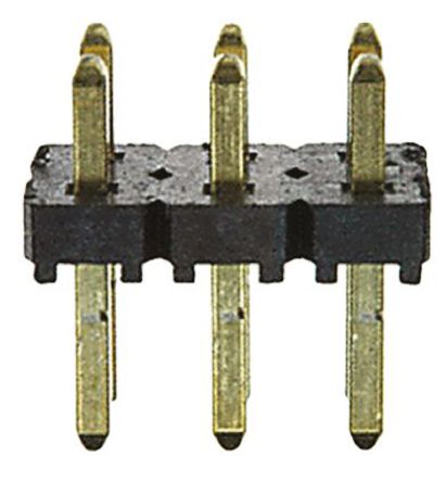 Samtec - TLW-103-05-G-D - Samtec TLW Flex Stack ϵ 6· 2.54mmھ (2) ֱ Ź TLW-103-05-G-D, Ӷ˽, 3A, ͨ		