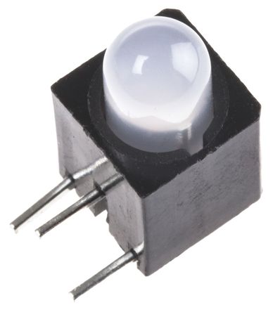 Dialight - 550-3505 - Dialight 550-3505 绿色/红色 直角 LED 指示灯, 65°, 2 LED, 2.1 V，2.3 V, 通孔安装		