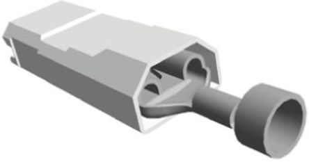 TE Connectivity - 520963-2 - TE Connectivity Ultra-Pod ϵ Ȼɫ Ե ѹӲ 520963-2, 6.35 x 0.81mm, о		