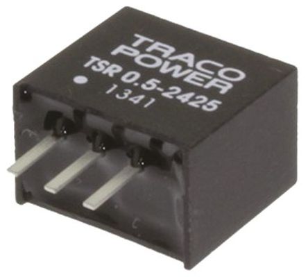 TRACOPOWER - TSR 0.5-24150 - TRACOPOWER TSR 0.5 ϵ ѹ TSR 0.5-24150, 18  32V dc, 15V dc, 500mA SIP 3 װ		