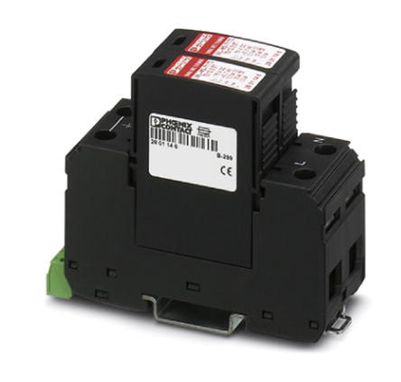 Phoenix Contact - 2801533 - Phoenix Contact 100 V ֱ250 V 75 V  30kA  2801533, DIN 찲װ, 35.6 x 77.5 x 97mm		