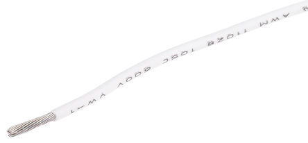 Alpha Wire - 6716 WH005 - Alpha Wire EcoWire ϵ 30m ɫ 16 AWG о ڲߵ 6716 WH005, 1.32 mm2 , 26/0.25 mm оʾ, 600 V		