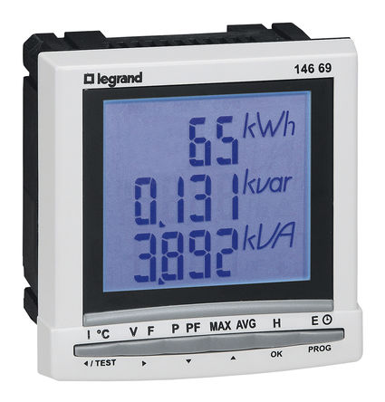 Legrand - 014669 - Legrand LCD ʽ๦ܱ 014669, Դʡڹʡڲ¶ȡ޹ʡѹ		