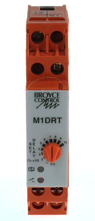 Broyce Control - M1DRT 230VAC 2-60SECS  100M/S - Broyce Control IK7817N ϵ  ʱ̵ M1DRT 230VAC 2-60SECS 100M/S, 2  60 s, ˫, 1, SPDT, 230 V 		