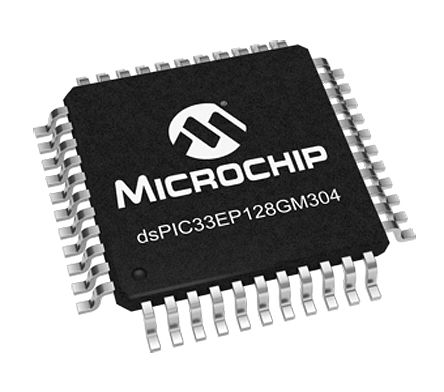 Microchip - DSPIC33EP128GM304-I/PT - Microchip dsPIC33EP ϵ DSPIC33EP128GM304-I/PT 16bit DSPźŴ, 70MIPS, 128 kB ROM , 16 kB RAM, 44 TQFPװ		