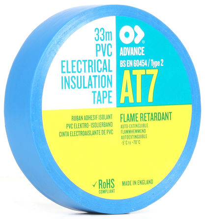 Advance Tapes - 193905 - Advance Tapes AT7 ɫ PVC Ե 193905, 8000Vѹ, 33m x 19mm x 0.13mm		
