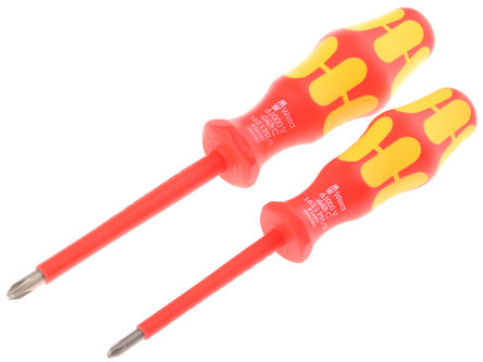 Wera - 05073600001 162 i PH/S # 1+2 - Wera 2װ Ե Phillips ʮͷ ʮͷ ˿׼ 05073600001 162 i PH/S # 1+2		