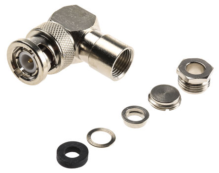 Telegartner - J01000A0805 - Telegartner 50 ֱ °װ  BNC  J01000A0805, 0  4GHz, ǯ ˽, RG58 C/U, 		