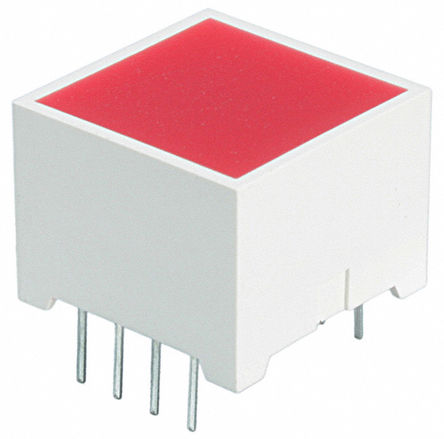 Kingbright - DE/4SURKD - Kingbright  ɫ LED ʾ DE/4SURKD, 930 mcd, ͨװװ		