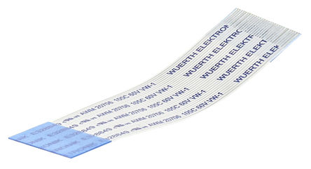 Wurth Elektronik - 687730050002 - Wurth Elektronik 6877 ϵ 50mm FFC ߵ 687730050002, 0.5mmھ, 500 mA, 60 V ac		