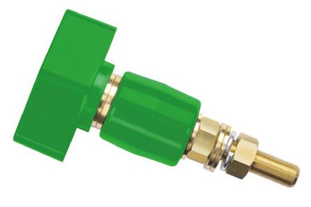 Schutzinger - POL 201 / GN - Schutzinger 4mm ɫ Ե ͭ  POL 201 / GN, 1kV, 200A, M12 x 1 		