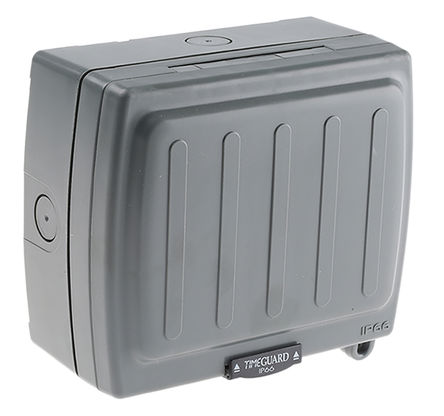 Theben / Timeguard - WXT204 - Theben / Timeguard Weathersafe ϵ IP66 BS ׼ 13A ɫ ̼ RCD  WXT204, ̰忪, 2,  140mm  105mm, 230V ac		