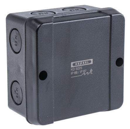 HENSEL - KD5025 - HENSEL DK ϵ ɫ  IP66/67 ߺ KD5025, 5 , 88 x 88 x 53mm		
