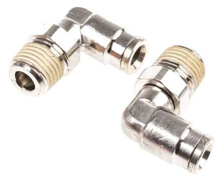 Norgren - 101470628 - Norgren 1014 ϵ ͭ ֱ תʽͷ 101470628, R 1/4 , ʽ 6 mm		