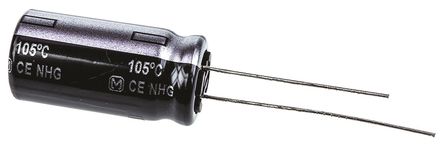 Panasonic - ECA1HHG102 - Panasonic NHG ϵ 50 V ֱ 1000F ͨ  ECA1HHG102, 20%ݲ, +105C		