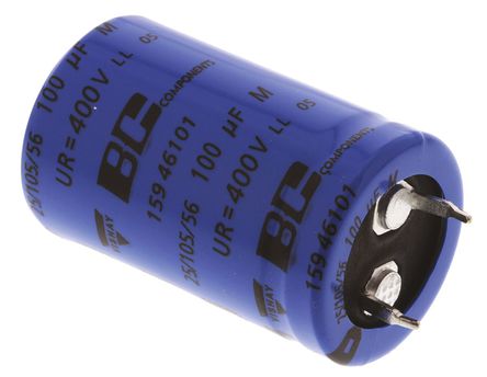 Vishay - MAL215946101E3 - Vishay Extreme 159 PUL-SI ϵ 400 V 100F ͨ  MAL215946101E3, 20%ݲ, 990m(ֵ), +105C		