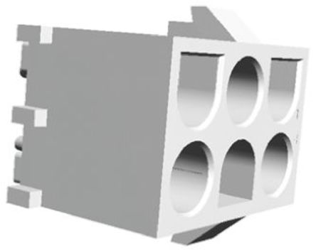 TE Connectivity - 643749-1 - TE Connectivity MATE-N-LOK ϵ ҵԴ ͨ ͷ 643749-1, 19A, 600 V /ֱ		