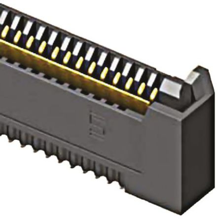 Samtec - QRF8-078-07.0-L-D-A - Samtec QRF8 ϵ 2 156· ֱ 0.8mmھ װ ӡˢ· QRF8-078-07.0-L-D-A, Ӷ˽, ԰		