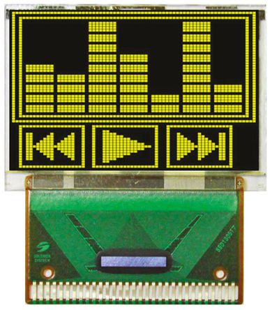 Midas - MCOT096064CV-YM - Midas 1.22in ɫ Դ OLED ʾ MCOT096064CV-YM, 96 x 64, TAB, I2CƽУSPIӿ		