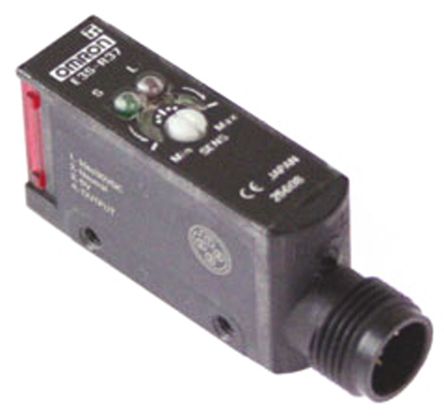 Omron - E3S-R37 - Omron 100  300 mm  LED Դ   紫 E3S-R37, PNP, M12 , IP67		