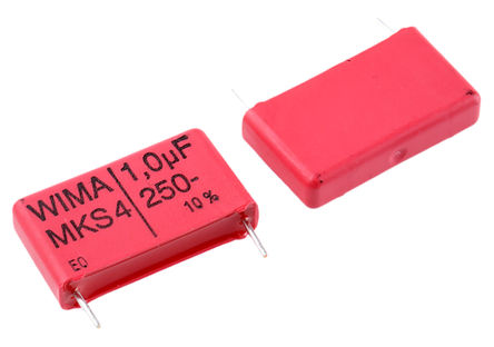 WIMA - MKS4F041005B00KSSD - WIMA MKS4 ϵ 1F ͨ PET  (PET) MKS4F041005B00KSSD, 10%ݲ, 160 V 250 V ֱ, -55  +100 C		