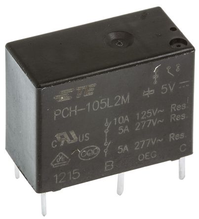 TE Connectivity - PCH-105L2M - TE Connectivity PCH-105L2M  PCB װ Ǳ̵, 5V dc		