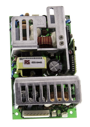 RS Pro - PPS-125-48 - RS Pro 124.8W  ǶʽģʽԴ SMPS PPS-125-48, 127  370 V dc, 90  264 V ac, 48V dc, 2.1A, 84%Ч		