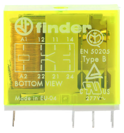 Finder - 50.12.9.012.5000 - Finder 50.12.9.012.5000 ˫˫ PCB װ Ǳ̵, 12V dc		