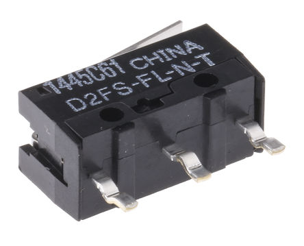 Omron - D2FS-FL-N-T - Omron D2FS-FL-N-T  -  ڸ ΢, 100 mA @ 5 V ֱ		