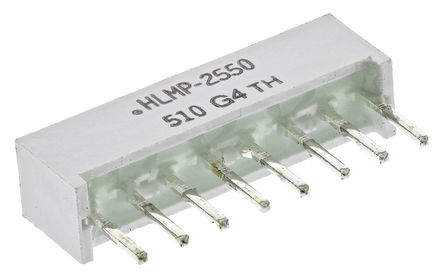 Broadcom - HLMP-2550 - Broadcom  ɫ LED ʾ HLMP-2550, 50 mcd, ͨװװ		