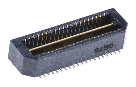 Samtec - QTE-020-01-L-D-A - Samtec QTE Q Strip ϵ 40· 0.8mmھ (2) ֱ PCB  QTE-020-01-L-D-A, Ӷ˽, 10.1A, 氲װ		