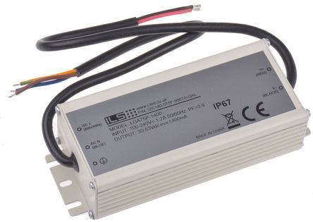 Intelligent LED Solutions - IZC140-075F-9067A-QAL - Intelligent LED Solutions IZC ϵ LED  IZC140-075F-9067A-QAL, 27  54V, 1.4A, 75W		