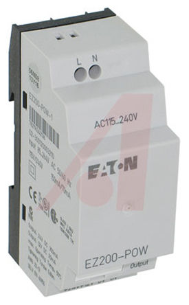 Eaton - EASY200-POW - Eaton Easy200 ϵ 8W DIN Դ EASY200-POW, 264V ac, 350mA, 24V dc 12V dc/		