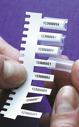 Brady - 217037 - Brady 2500װ Ƭ̶ ±ʶ PTDSU-30-7596, 4.6mm, 15mm, ӡ"0  9"ͼ		